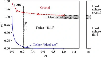 Tethered-particle model: The calculation of free energies for hard-sphere systems featured image